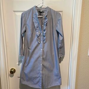 GAP Blue and White Dress